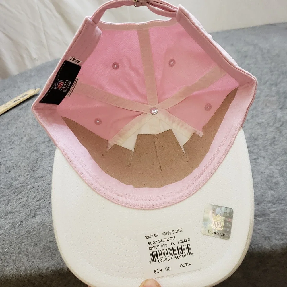 NEW San Diego Chargers‎ Hat Cap Womens Pink White Strap Back NFL Football Reebok
